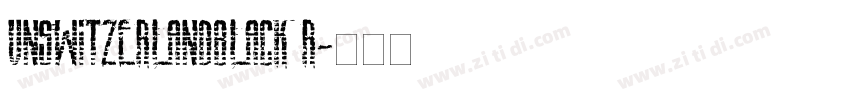VNswitzerlandBlack R字体转换